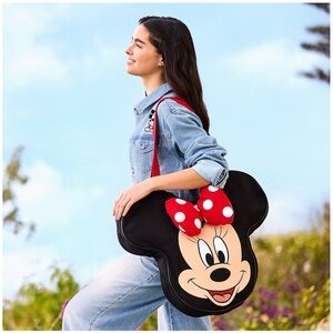 Disney Minnie Mouse big face canvas tote